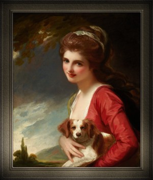 Lady Hamilton as Nature by George Romney Old Masters Reproduction